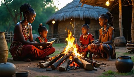 Afrika'nın Sakinleştirici Hikayeleri ile Uykuya Yolculuk